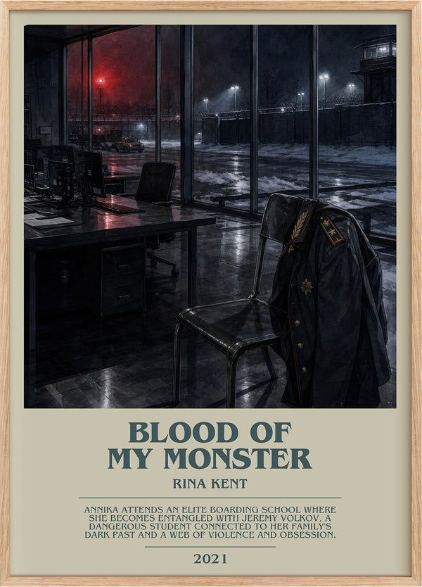 Blood of my Monster Bookish Wall Art by Rina Kent