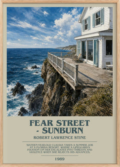Fear Street - Sunburn Bookish Wall Art by Robert Lawrence Stine
