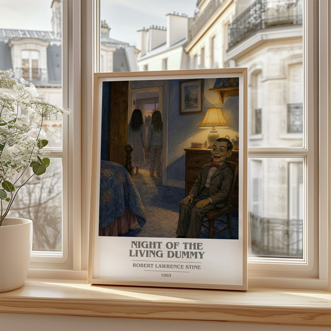 Night of the Living Dummy book cover poster colour and style options – Robert Lawrence Stine book art