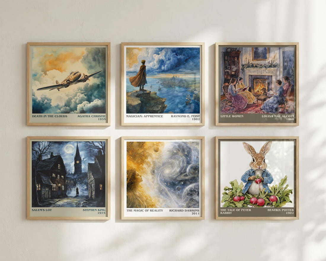 The Magic of Reality literary art print colour and style options – Richard Dawkins book art