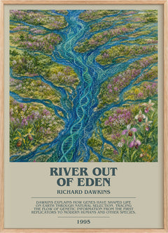 River out of Eden Bookish Wall Art by Richard Dawkins