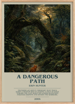 A Dangerous Path Bookish Wall Art by Erin Hunter
