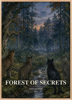 Forest of Secrets Book Watercolour Illustration by Erin Hunter
