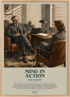 Mind in action Bookish Wall Art by Eric Berne