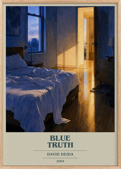 Blue Truth Book Cover Poster by David Deida