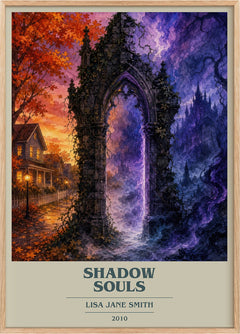 Shadow souls Book Cover Poster by Lisa Jane Smith