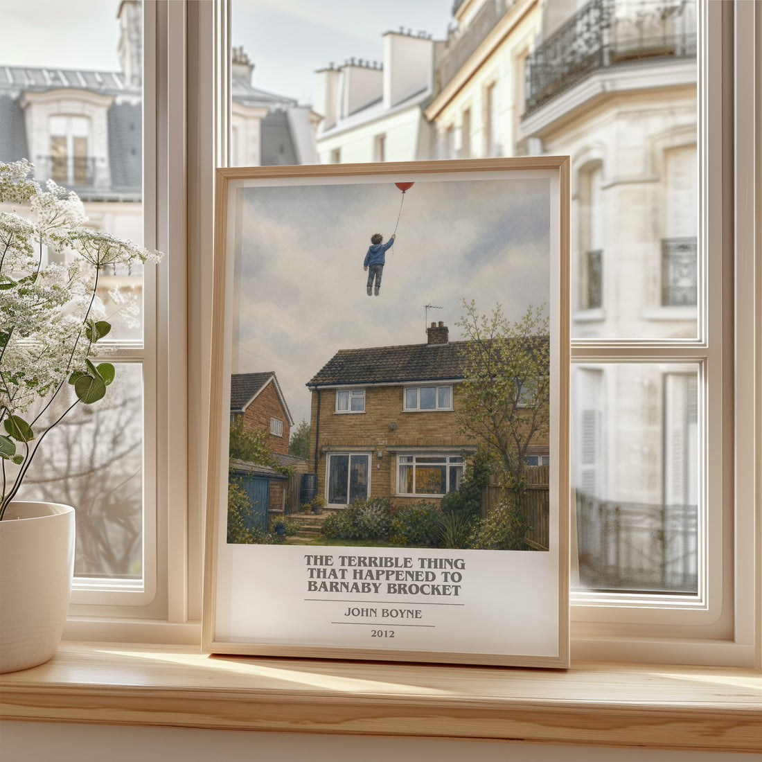 The Terrible Thing That Happened to Barnaby Brocket book cover poster colour and style options – John Boyne book art
