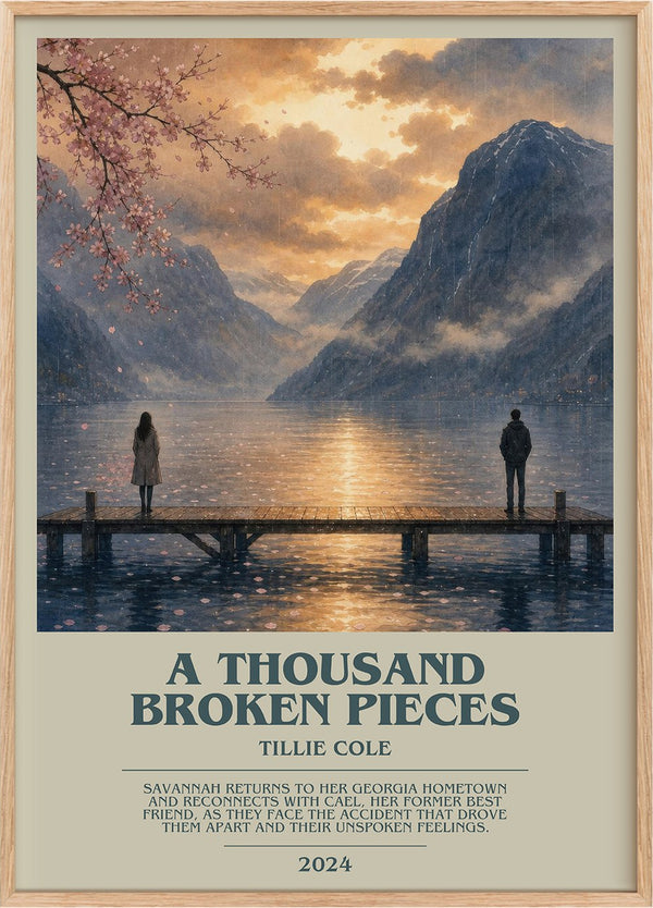 A Thousand Broken Pieces Bookish Wall Art by Tillie Cole