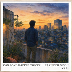 Can love happen twice? Literary Art Print by Ravinder Singh