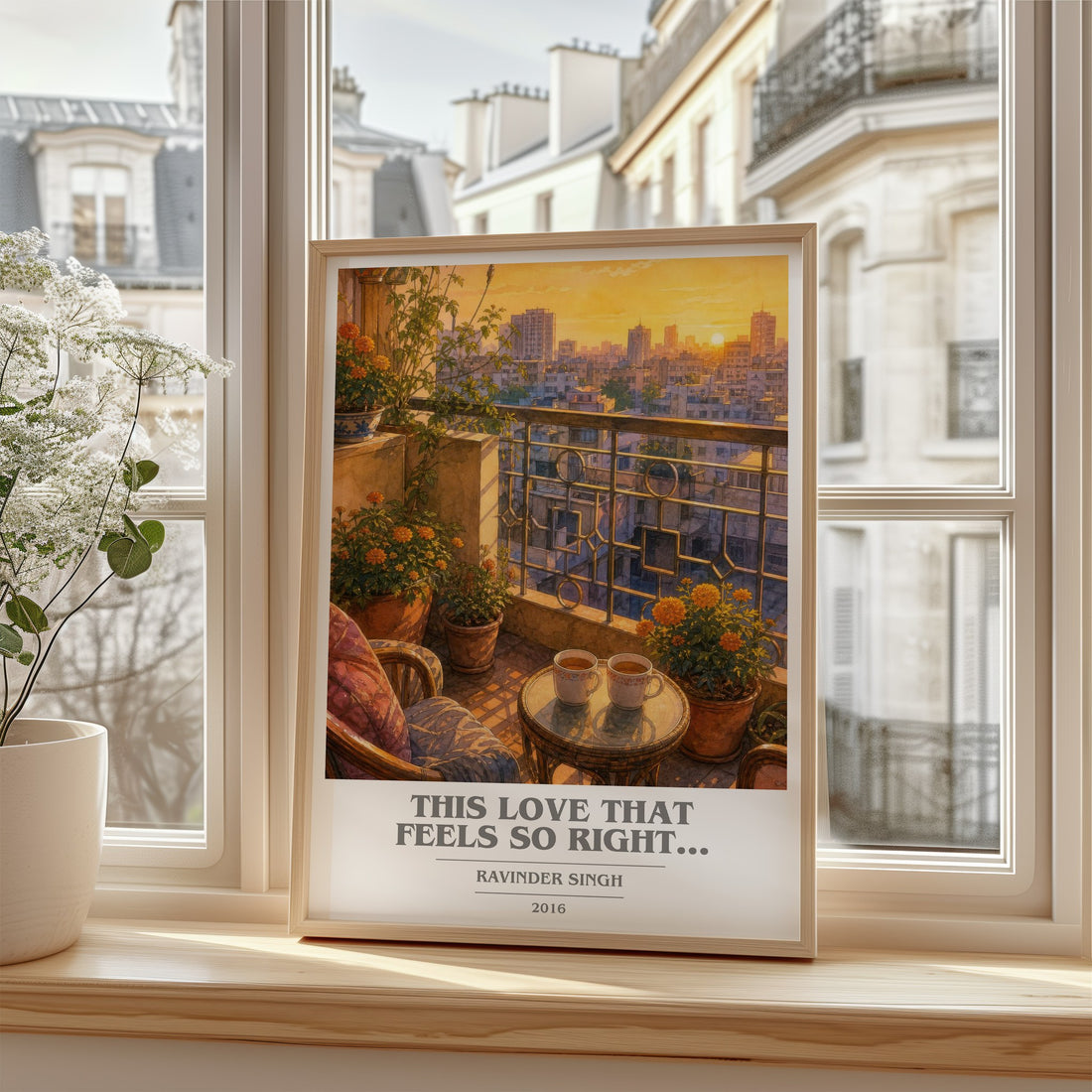 This Love that Feels So Right... book cover poster colour and style options – Ravinder Singh book art