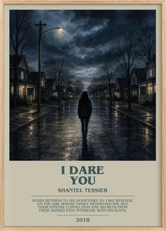 I Dare You Bookish Wall Art by Shantel Tessier