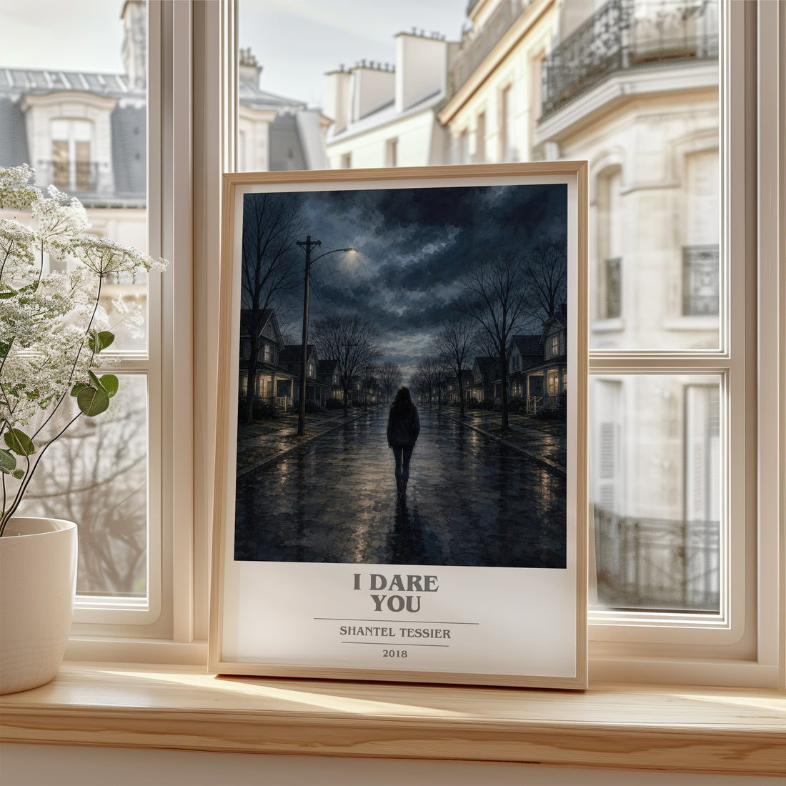 I Dare You book cover poster colour and style options – Shantel Tessier book art