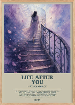 life after you Bookish Wall Art by Hayley Grace