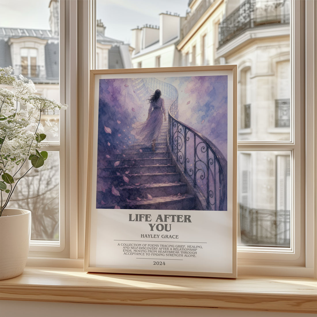 life after you bookish poster colour and style options – Hayley Grace book art
