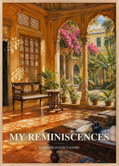 My Reminiscences Book Watercolour Illustration by Rabindranath Tagore