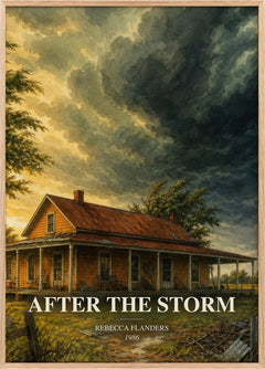 After the Storm Book Watercolour Illustration by Rebecca Flanders