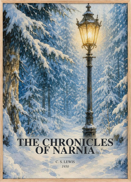 The Chronicles of Narnia Book Watercolour Illustration by C. S. Lewis