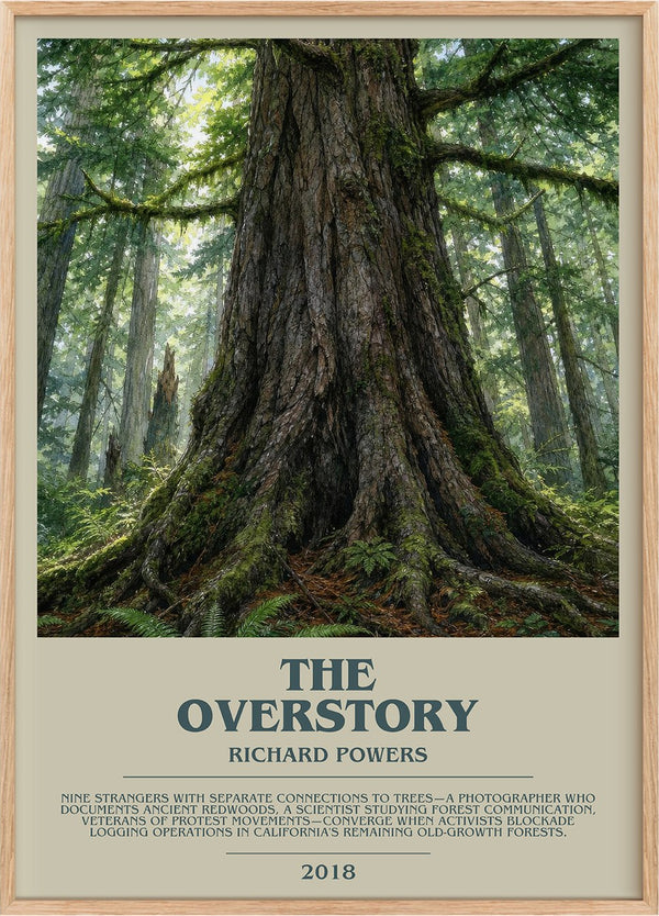 The Overstory Bookish Wall Art by Richard Powers