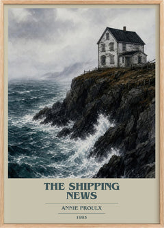 The Shipping News Book Cover Poster by Annie Proulx