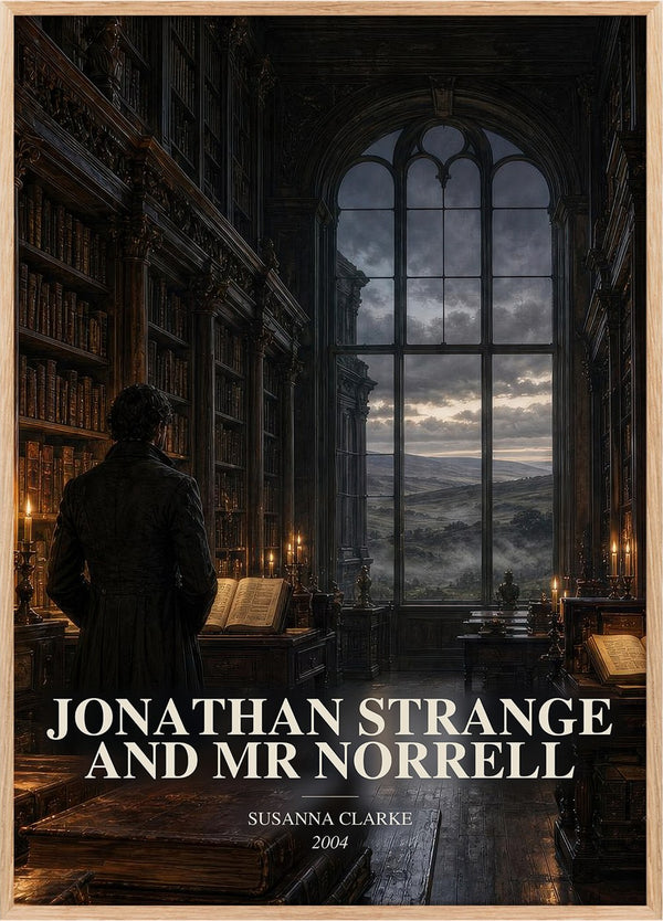 Jonathan Strange and Mr Norrell Book Watercolour Illustration by Susanna Clarke
