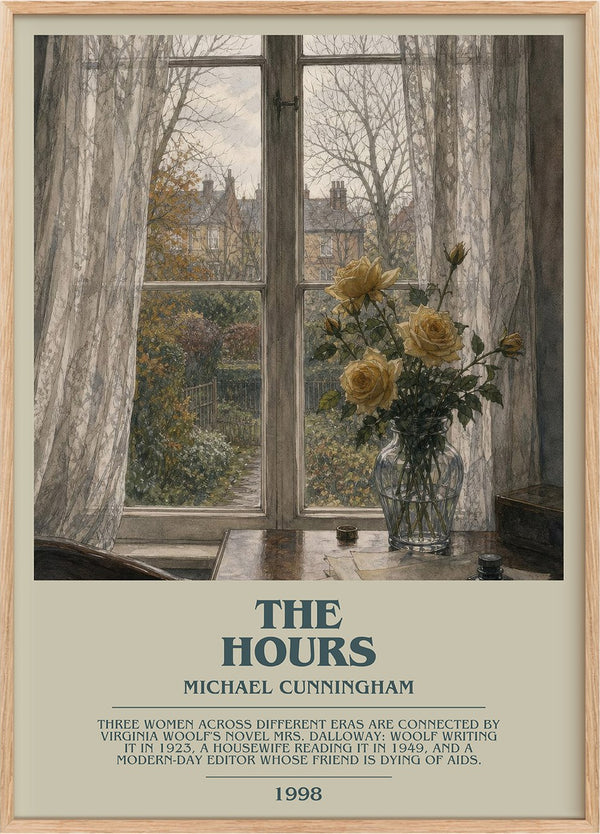 The Hours Bookish Wall Art by Michael Cunningham