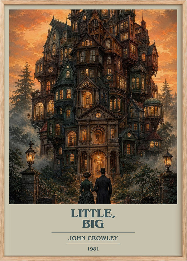 Little, Big Book Cover Poster by John Crowley