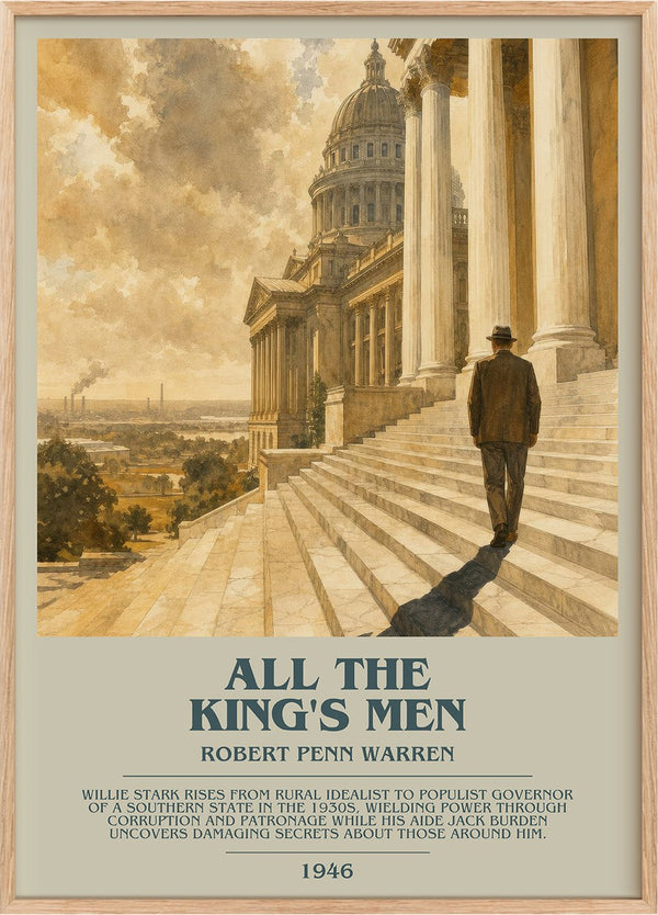 All the King's Men Bookish Wall Art by Robert Penn Warren