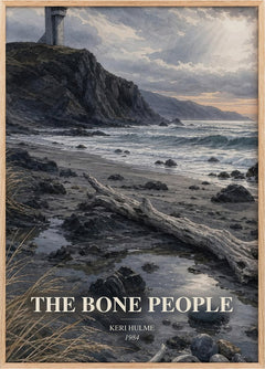 The Bone People Book Watercolour Illustration by Keri Hulme