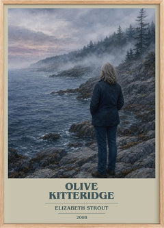 Olive Kitteridge Book Cover Poster by Elizabeth Strout