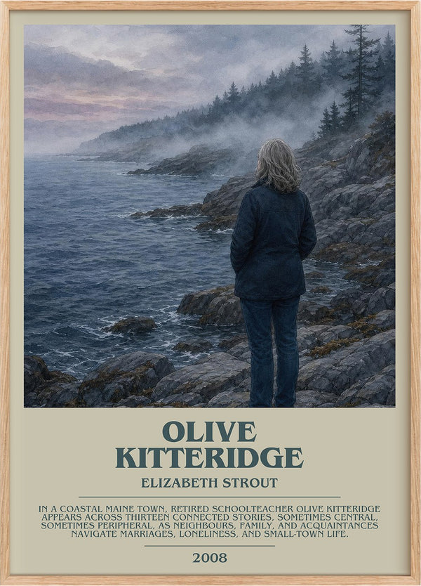 Olive Kitteridge Bookish Wall Art by Elizabeth Strout