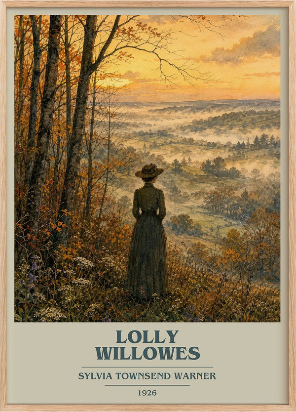 Lolly Willowes Book Cover Poster by Sylvia Townsend Warner
