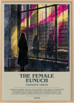 The Female Eunuch Bookish Wall Art by Germaine Greer
