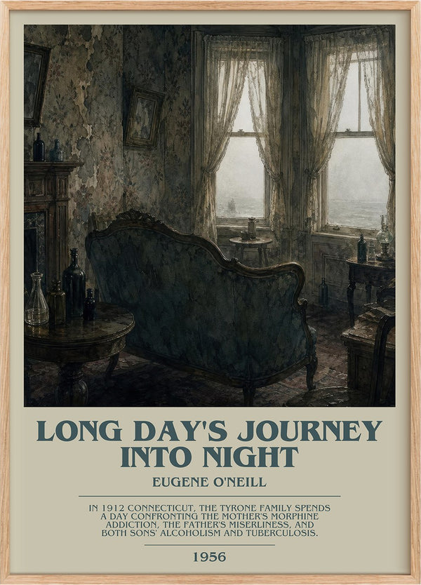 Long Day's Journey Into Night Bookish Wall Art by Eugene O'Neill