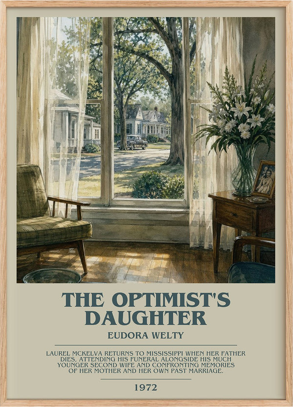 The Optimist's Daughter Bookish Wall Art by Eudora Welty