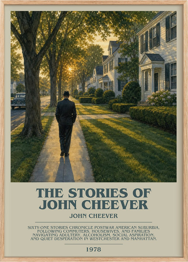 The Stories of John Cheever Bookish Wall Art by John Cheever