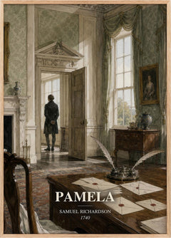 Pamela Book Watercolour Illustration by Samuel Richardson