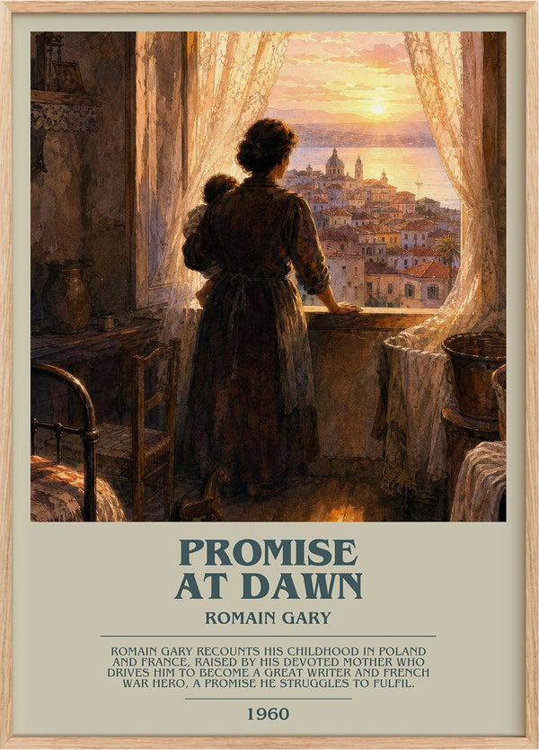 Promise at Dawn Bookish Wall Art by Romain Gary