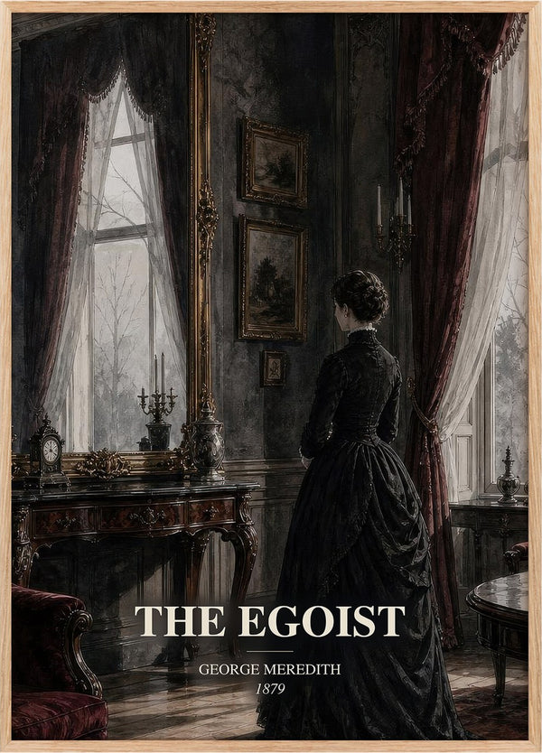 The Egoist Book Watercolour Illustration by George Meredith