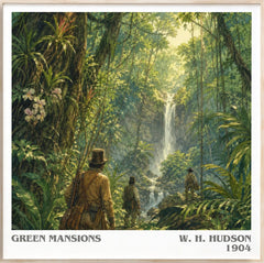 Green Mansions Literary Art Print by W. H. Hudson
