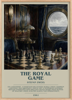 The Royal Game Bookish Wall Art by Stefan Zweig
