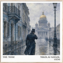 The Nose Literary Art Print by Nikolai Gogol