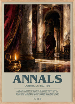 Annals Bookish Wall Art by Cornelius Tacitus