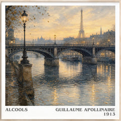 Alcools Literary Art Print by Guillaume Apollinaire