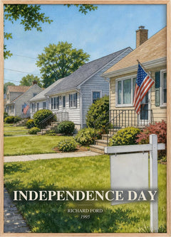 Independence Day Book Watercolour Illustration by Richard Ford