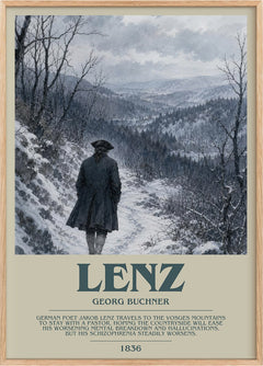 Lenz Bookish Wall Art by Georg Buchner