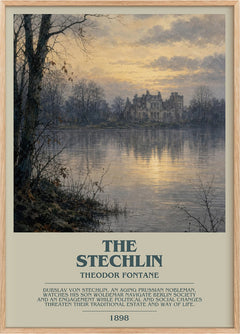 The Stechlin Bookish Wall Art by Theodor Fontane