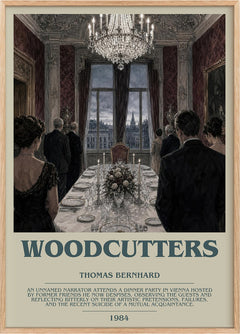 Woodcutters Bookish Wall Art by Thomas Bernhard
