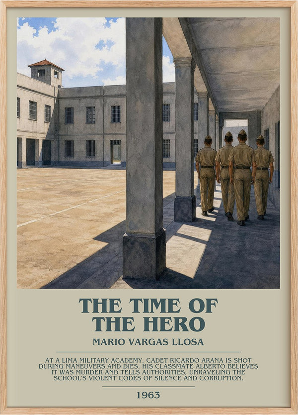 The Time of the Hero Bookish Wall Art by Mario Vargas Llosa