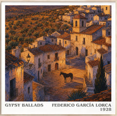 Gypsy Ballads Literary Art Print by Federico García Lorca