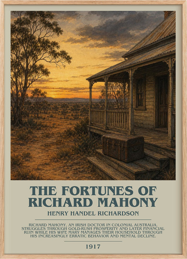 Fortunes Of Richard Mahony Bookish Wall Art by Henry Handel Richardson